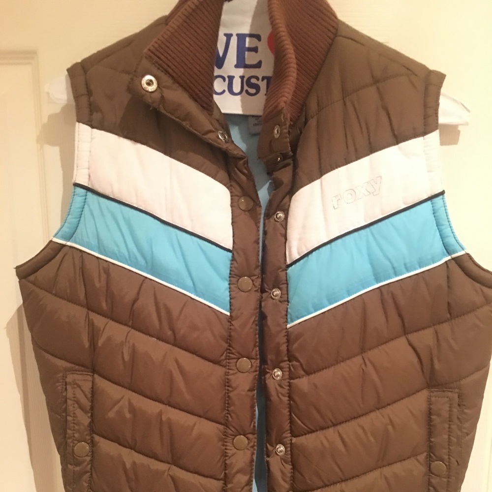 Roxy winter puffer vest
